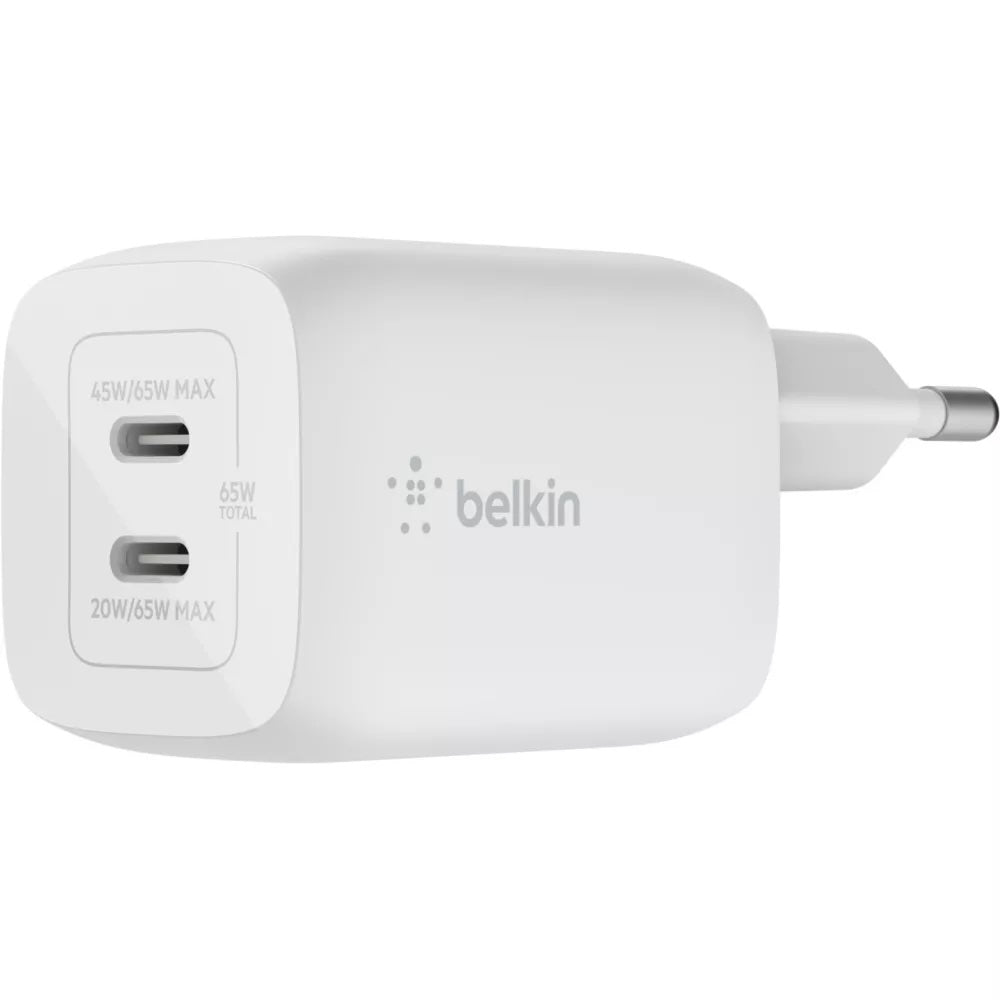 Adaptateur secteur Belkin doubl UsbC 65w