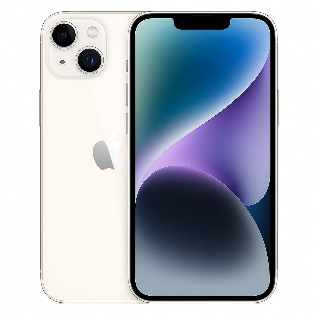 iPhone 14 Plus 256 Go Lumière Stellaire - Blanc - Grade B