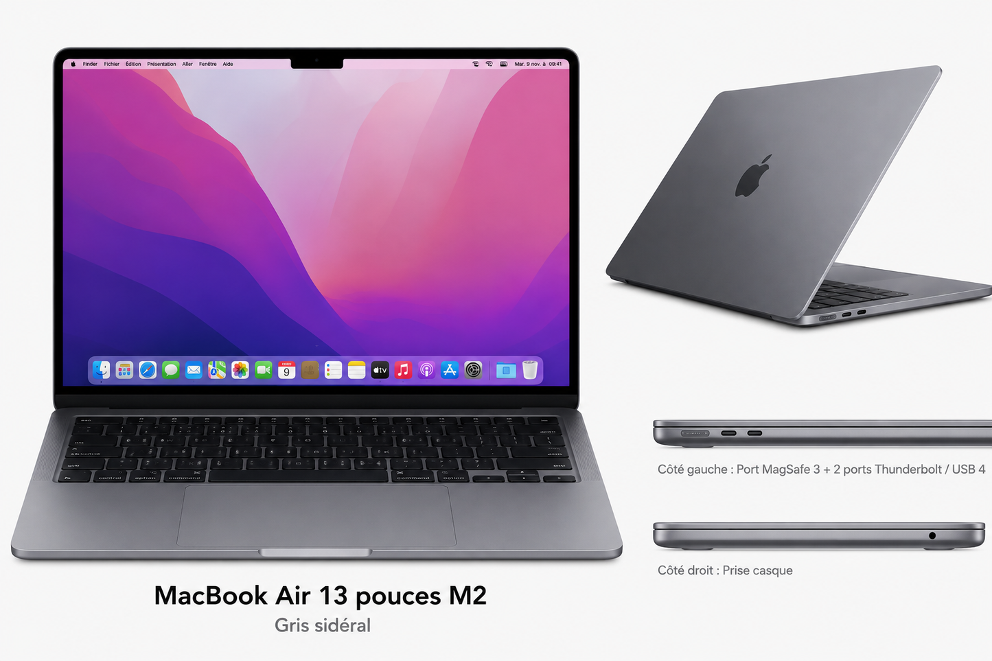 MacBook Air M2 16G et 1 To