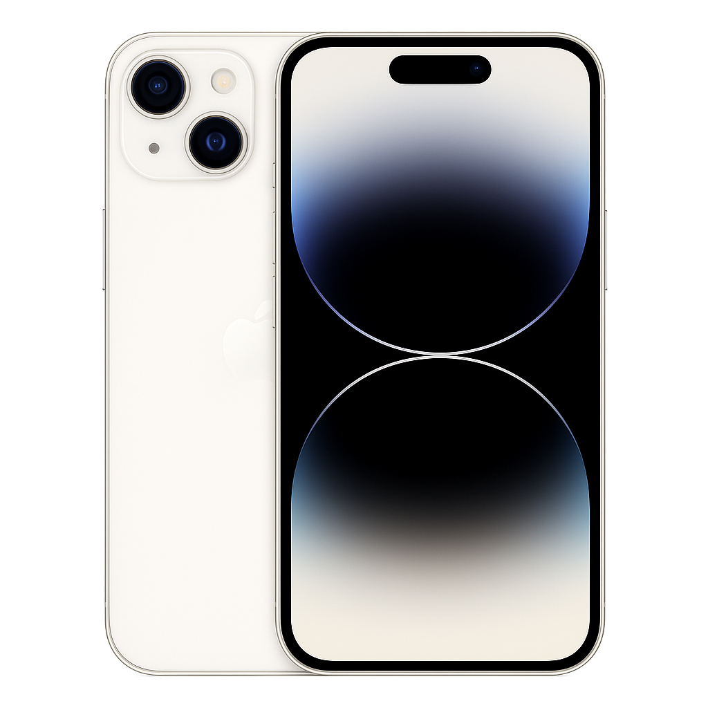iPhone 14 256 Go Lumière Stellaire  - Blanc - Grade A