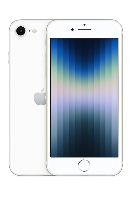 iPhone SE 2022 64 Go Lumière Stellaire  - Blanc - Grade A